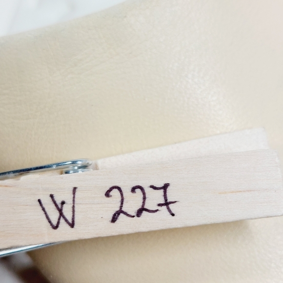 New Franco Sarto Cream Leather Square Toe Slingback Flats W227 - Picture 14 of 14